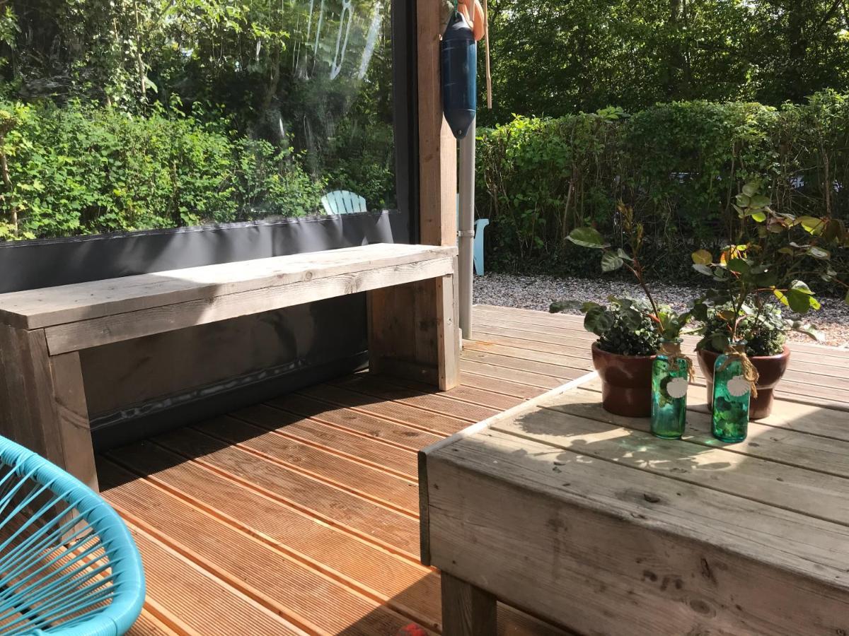 Bellemare Bungalow Lauwersmeer Mit Ueberdachte Veranda Und Eingezaeuntem Garten Anjum Eksteriør billede